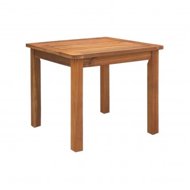 LUGANO Τραπεζάκι Βοηθητικό Ξαπλώστρας, Ξύλο Acacia Απόχρωση Φυσικό  45x45x45cm [-Φυσικό-] [-Ξύλο-] Ε222,3