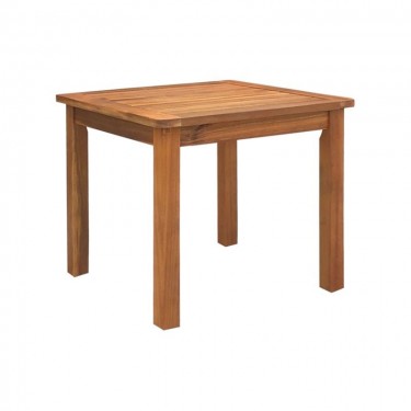 LUGANO Τραπεζάκι Βοηθητικό Ξαπλώστρας, Ξύλο Acacia Απόχρωση Φυσικό  45x45x45cm [-Φυσικό-] [-Ξύλο-] Ε222,3