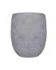 FLOWER POT-8 Απόχρωση Light Grey Wash  Φ35x39cm [-Γκρι Ανοιχτό-] [-Artificial Cement (Recyclable)-] Ε6307,Β