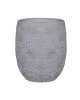 FLOWER POT-8 Απόχρωση Light Grey Wash  Φ35x39cm [-Γκρι Ανοιχτό-] [-Artificial Cement (Recyclable)-] Ε6307,Β
