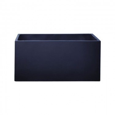 FLOWER POT-12 Απόχρωση Dark Grey  100x45x45cm [-Ανθρακί-] [-Artificial Cement (Recyclable)-] Ε6311,C