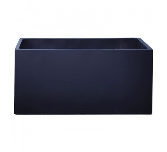 FLOWER POT-12 Απόχρωση Dark Grey  122x55x55cm [-Ανθρακί-] [-Artificial Cement (Recyclable)-] Ε6311,D