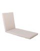 SUNLOUNGER Μαξιλάρι Ξαπλώστρας Ύφασμα Sandy Water Repellent, Foam Polyester Φερμουάρ-Velcro  196(78 118)x60x7cm [-Γκρι Ανοιχτό-] [-Ύφασμα-] Ε2017,7