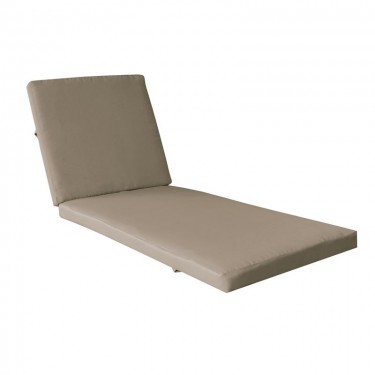 VERANO Μαξιλάρι Ξαπλώστρας (A) Ύφασμα Cappuccino Water Repellent με Φερμουάρ - Velcro  208(76 132)x69/8cm [-Μπεζ-Tortora-Sand-Cappuccino-] [-Ύφασμα-] Ε225,Μ3