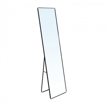 DAYTON MAX Καθρέπτης Δαπέδου - Τοίχου Αλουμίνιο, Απόχρωση Μαύρο  60x33x180cm [-Μαύρο-] [-Αλουμίνιο-] Ε7186,1