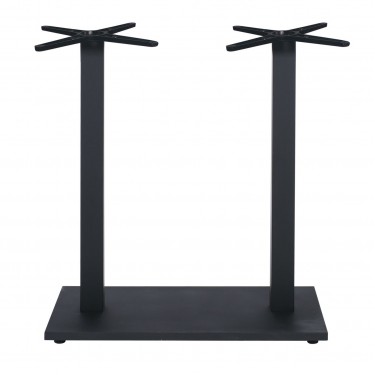 PRATO-W Βάση Τραπεζιού BAR 70x40cm H.108cm Μέταλλο Βαφή Μαύρο / 18,50Kg  70x40 H.108cm [-Μαύρο-] [-Μέταλλο-] Ε0682,W