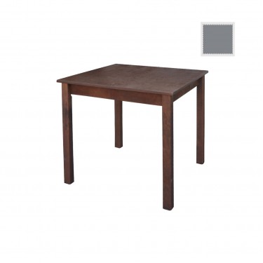 Ταβέρνας Τραπέζι Λυόμενο Οξιά - Κόντρα Πλακέ, Βαφή Εμποτισμού Λάκα Γκρι  70x70x75cm [-Άσπρο-] [-Ξύλο-] Ρ515,Ε10