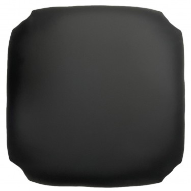 ΤΑΠΕΤΣΑΡΙΑ Σκαμπό Καφενείου, Pu Μαύρο  35x35x5cm [-Μαύρο-] [-PU - PVC-, -Ξύλο-] Υ949,3Κ