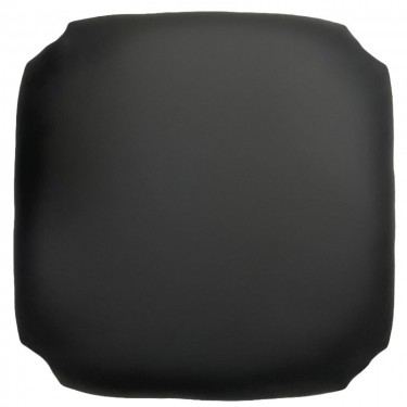 ΤΑΠΕΤΣΑΡΙΑ Σκαμπό Καφενείου, Pu Μαύρο  35x35x5cm [-Μαύρο-] [-PU - PVC-, -Ξύλο-] Υ949,3Κ