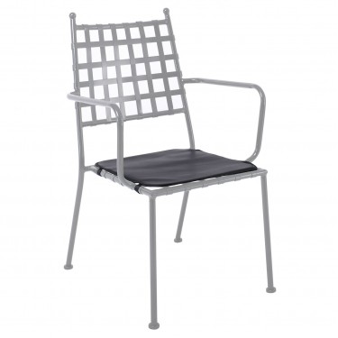 Μαξιλάρι Πολυθρόνας Pu Μαύρο πάχος 1cm (PATON)  42x45x1cm [-Μαύρο-] [-PU - PVC-] Ε5143,Μ