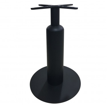 TOBY Βάση Τραπεζιού Μέταλλο Βαφή Μαύρο  Φ50cm H.72cm [-Μαύρο-] [-Μέταλλο-] Ε0620