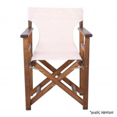 Σκηνοθέτη Σκελετός Πολυθρόνας Οξιά, Βαφή Εμποτισμού Καρυδί, Πτυσσόμενη  61x52x85cm [-Καρυδί-] [-Ξύλο-] Ε7770,2