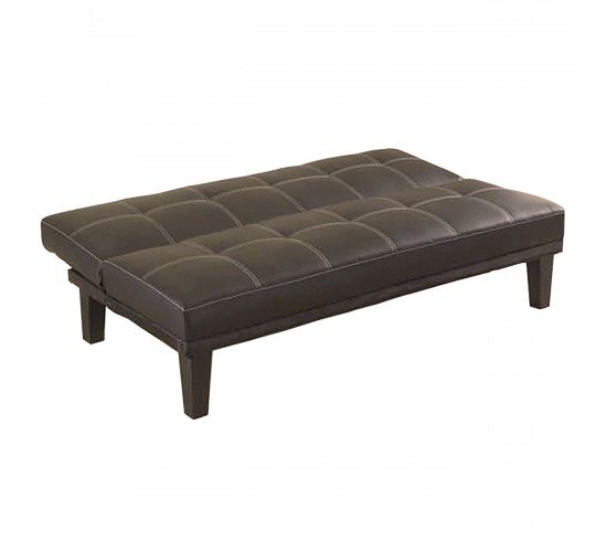 CONNECT Καναπές - Κρεβάτι Σαλονιού - Καθιστικού PU Καφέ  180x100x76cm Bed:180x114x36cm [-Καφέ-] [-PU - PVC - Bonded Leather-] Ε9568,2