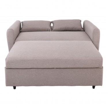 MOTTO Καναπές - Κρεβάτι Σαλονιού - Καθιστικού, Ύφασμα Cappuccino  140x86x86 / Κρεβ.118x189x45cm [-Μπεζ-Tortora-Sand-Cappuccino-] [-Ύφασμα-] Ε992,3