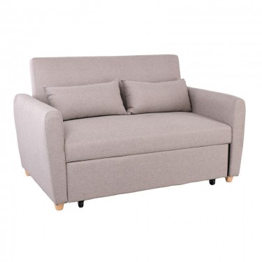 MOTTO Καναπές - Κρεβάτι Σαλονιού - Καθιστικού, Ύφασμα Cappuccino  140x86x86 / Κρεβ.118x189x45cm [-Μπεζ-Tortora-Sand-Cappuccino-] [-Ύφασμα-] Ε992,3