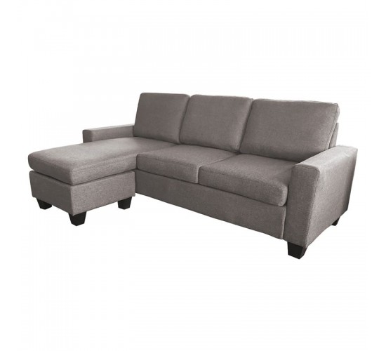 PORTLAND-W Καναπές Σαλονιού - Καθιστικού, Γωνία Αναστρέψιμος Ύφασμα Cappuccino  203x140x85cm H.88cm [-Μπεζ-Tortora-Sand-Cappuccino-] [-Ύφασμα-] Ε9585,6