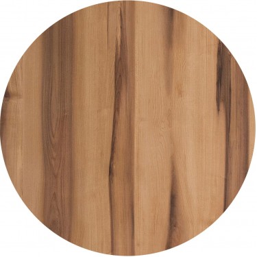 HPL (High Pressure Laminated) Επιφάνεια Τραπεζιού Απόχρωση Rosewood, UV  Φ70cm/12mm [-Φυσικό-] [-HPL-] Ε101,62