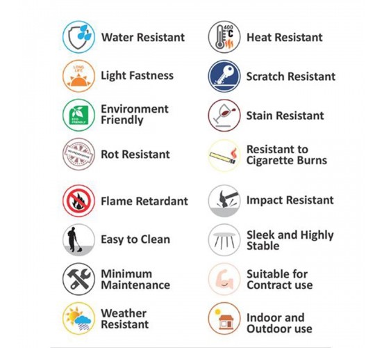 HPL (High Pressure Laminated) Επιφάνεια Τραπεζιού Απόχρωση Rosewood, UV  60x60cm/12mm [-Φυσικό-] [-HPL-] Ε106,62