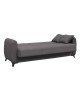 DARIO Καναπές - Κρεβάτι Σαλονιού - Καθιστικού, 3Θέσιος Ύφασμα Γκρι  Sofa:210x80x75-Bed:180x100cm [-Γκρι-] [-Ύφασμα-] Ε9931,4