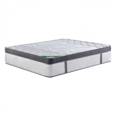 ΣΤΡΩΜΑ Pocket Spring 5-Zone Gel Memory Foam Latex, Roll Pack(4)  160x200x36cm [-Άσπρο-] [-Foam Memory/Latex-] Ε2093,2