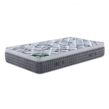 ΣΤΡΩΜΑ Pocket Spring   Ανώστρωμα Μονής Όψης Roll Pack (5)  90x200x31cm [-Γκρι-] [-Spring/Μονής Όψης-] Ε2013,3