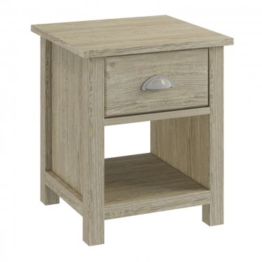 LUXOR Κομοδίνο Απόχρωση Sonoma  45x40x50cm [-Φυσικό-] [-MDF - Κόντρα Πλακέ - Καπλαμάς - Νοβοπάν-] Ε740,2