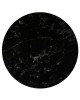 HPL (High Pressure Laminated) Επιφάνεια Τραπεζιού Απόχρωση Black Marble, Εξωτερικού χώρου  Φ70cm/12mm [-Μαύρο-] [-HPL-] Ε101,45