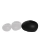 FLOWER POT-ROCK 56x43x29cm, Cement Απόχρωση Black  56x43x29cm [-Μαύρο-] [-Artificial Cement (Recyclable)-] Ε6320,C2