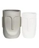 FLOWER POT-TOTEM Φ40x57cm, Cement Απόχρωση Sand  Φ40x57cm [-Μπεζ-Tortora-Sand-Cappuccino-] [-Artificial Cement (Recyclable)-] Ε6321,Β