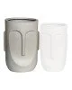 FLOWER POT-TOTEM Φ40x57cm, Cement Απόχρωση Sand  Φ40x57cm [-Μπεζ-Tortora-Sand-Cappuccino-] [-Artificial Cement (Recyclable)-] Ε6321,Β