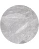 Επιφάνεια Μάρμαρο Sintered Stone, Απόχρωση Grey Marble (MDF για στήριξη βάσης)  Φ60cm/11mm [-Γκρι-] [-Τεχνόπετρα-] Ε100,2S