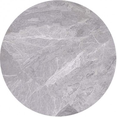 Επιφάνεια Μάρμαρο Sintered Stone, Απόχρωση Grey Marble (MDF για στήριξη βάσης)  Φ60cm/11mm [-Γκρι-] [-Τεχνόπετρα-] Ε100,2S