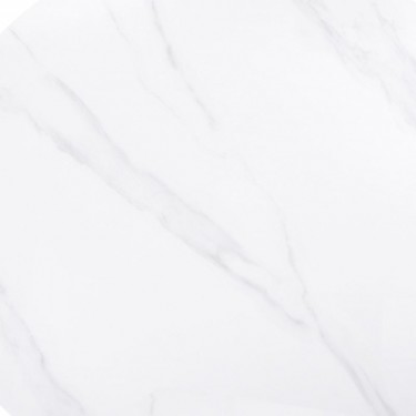 Επιφάνεια Μάρμαρο Sintered Stone, Απόχρωση White Marble (MDF για στήριξη βάσης)  60x60cm/11mm [-Άσπρο-] [-Τεχνόπετρα-] Ε106,1S