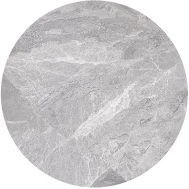 Επιφάνεια Μάρμαρο Sintered Stone, Απόχρωση Grey Marble (MDF για στήριξη βάσης)  Φ70cm/11mm [-Γκρι-] [-Τεχνόπετρα-] Ε101,2S