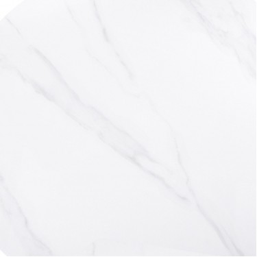 Επιφάνεια Μάρμαρο Sintered Stone, Απόχρωση White Marble (MDF για στήριξη βάσης)  70x70cm/11mm [-Άσπρο-] [-Τεχνόπετρα-] Ε107,1S