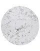 HPL (High Pressure Laminated) Επιφάνεια Τραπεζιού Απόχρωση White Marble, Εξωτερικού χώρου  Φ80cm/12mm [-Άσπρο-] [-HPL-] Ε102,421