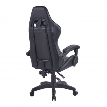 BF7850 Gaming Πολυθρόνα Γραφείου Διευθυντή Pu Μαύρο  63x70x117/127cm [-Μαύρο-] [-PU - PVC-] ΕΟ582,4