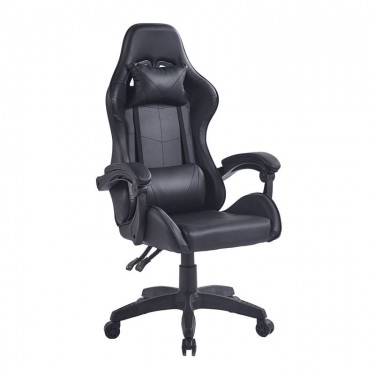 BF7850 Gaming Πολυθρόνα Γραφείου Διευθυντή Pu Μαύρο  63x70x117/127cm [-Μαύρο-] [-PU - PVC-] ΕΟ582,4