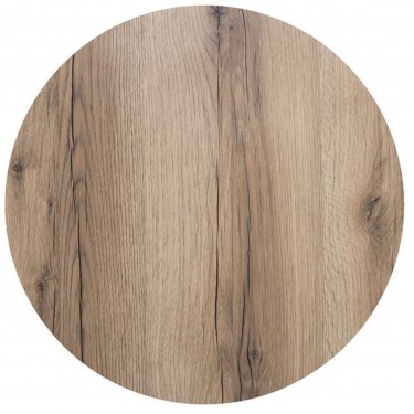 HPL (High Pressure Laminated) Επιφάνεια Τραπεζιού Απόχρωση Natural Wood, UV  Φ80cm/12mm [-Φυσικό-] [-HPL-] Ε102,441