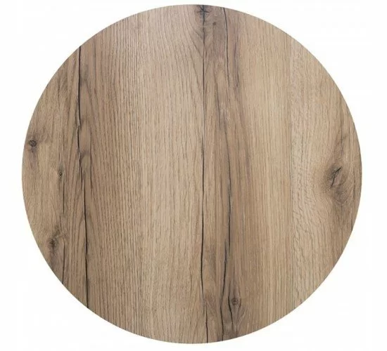 HPL (High Pressure Laminated) Επιφάνεια Τραπεζιού Απόχρωση Natural Wood, Εξωτερικού χώρου  Φ80cm/12mm [-Φυσικό-] [-HPL-] Ε102,441