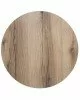 HPL (High Pressure Laminated) Επιφάνεια Τραπεζιού Απόχρωση Natural Wood, Εξωτερικού χώρου  Φ80cm/12mm [-Φυσικό-] [-HPL-] Ε102,441