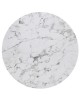 HPL (High Pressure Laminated) Επιφάνεια Τραπεζιού Απόχρωση White Marble, Εξωτερικού χώρου  Φ120cm/12mm [-Άσπρο-] [-HPL-] Ε117,421