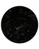 HPL (High Pressure Laminated) Επιφάνεια Τραπεζιού Απόχρωση Black Marble, Εξωτερικού χώρου  Φ120cm/12mm [-Μαύρο-] [-HPL-] Ε117,451