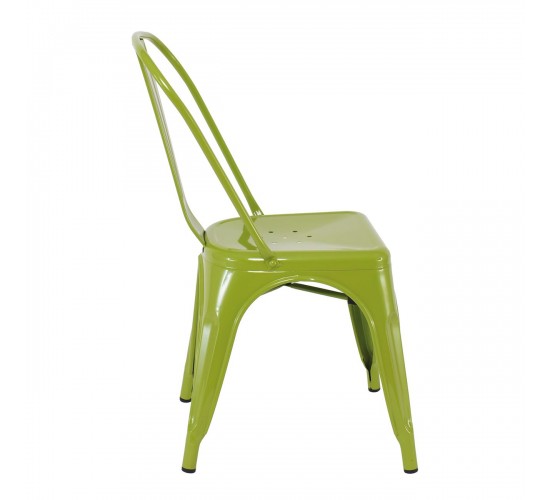 RELIX Καρέκλα-Pro, Μέταλλο Βαφή Lime  45x51x85cm [-Πράσινο-] [-Μέταλλο-] Ε5191,31