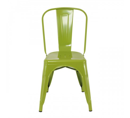 RELIX Καρέκλα-Pro, Μέταλλο Βαφή Lime  45x51x85cm [-Πράσινο-] [-Μέταλλο-] Ε5191,31