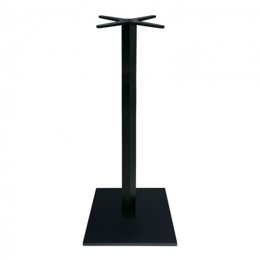 PRATO-W Βάση Τραπεζιού BAR 45x45cm H.93cm Μέταλλο Βαφή Μαύρο με Ρεγουλατόρο / 12,50Kg  45x45 H.93cm [-Μαύρο-] [-Μέταλλο-] Ε0681,W1