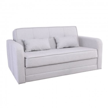 CAMAL Καναπές – Κρεβάτι με Αποθηκευτικό Χώρο, 2Θέσιος Ύφασμα Γκρι Ανοιχτό  Sofa:171x115x90 Bed:144x195cm [-Γκρι-] [-Ύφασμα-] Ε9935,1