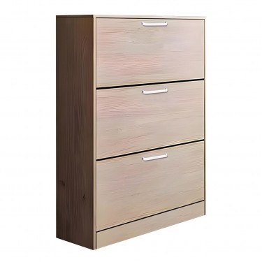 Παπουτσοθήκη Απόχρωση Sonoma  60x17x112cm [-Φυσικό-] [-MDF - Κόντρα Πλακέ - Καπλαμάς - Νοβοπάν-] Ε833,2