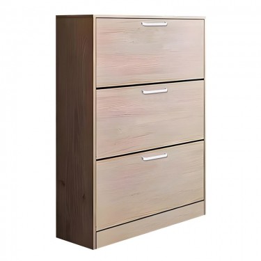 Παπουτσοθήκη Απόχρωση Sonoma  60x17x112cm [-Φυσικό-] [-MDF - Κόντρα Πλακέ - Καπλαμάς - Νοβοπάν-] Ε833,2