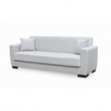 GALAXY Καναπές – Κρεβάτι με Αποθηκευτικό Χώρο, 3Θέσιος Ύφασμα Μπεζ  Sofa:210x82x81cm Bed:105x180cm [-Μπεζ-Tortora-Sand-Cappuccino-] [-Ύφασμα-] Ε9938,3